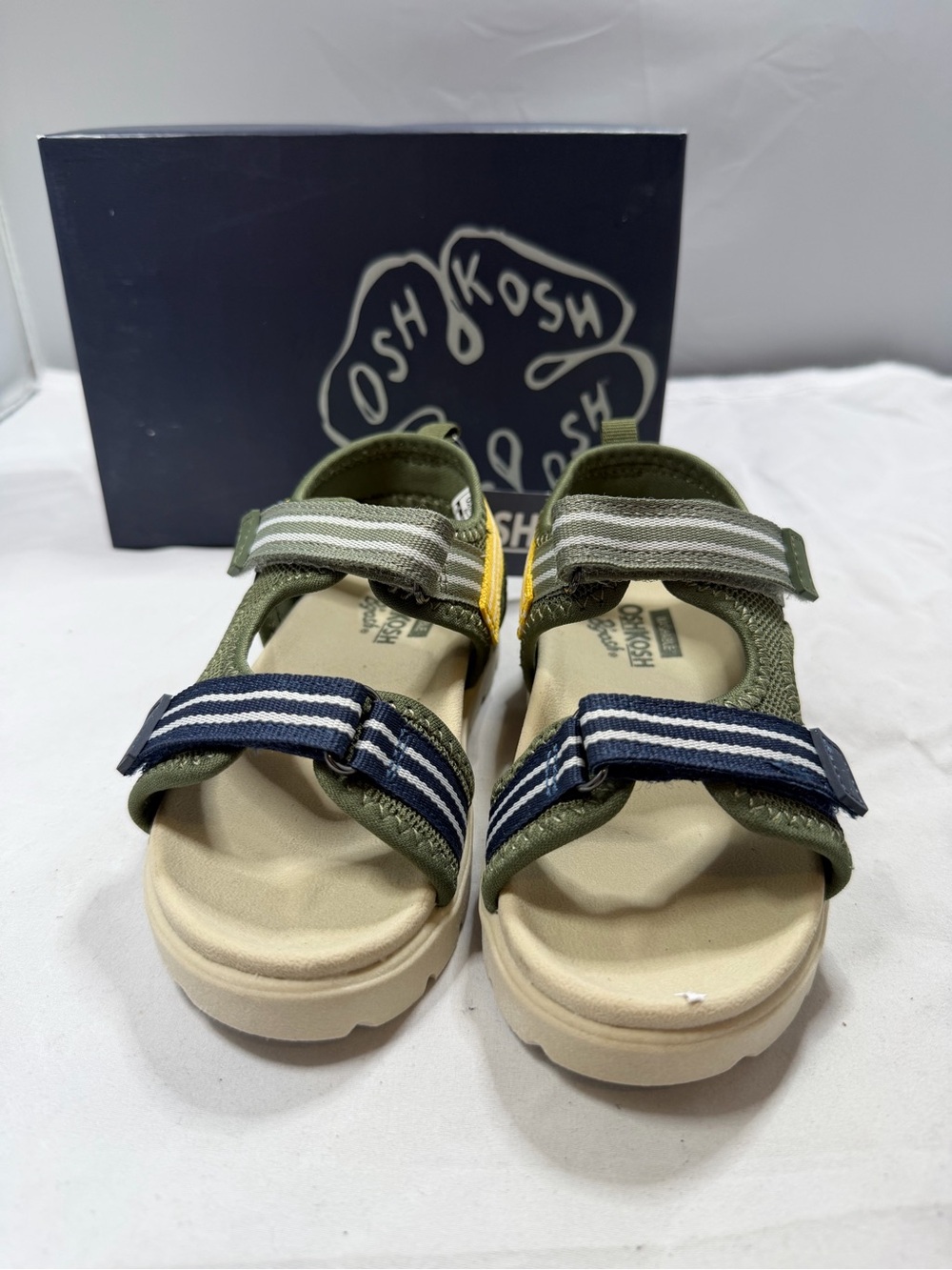 NWT OshKosh B’gosh Meadow Toddler Sandals Size 10 Green